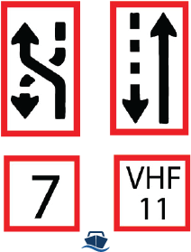 Voorbeeld van gebodsborden